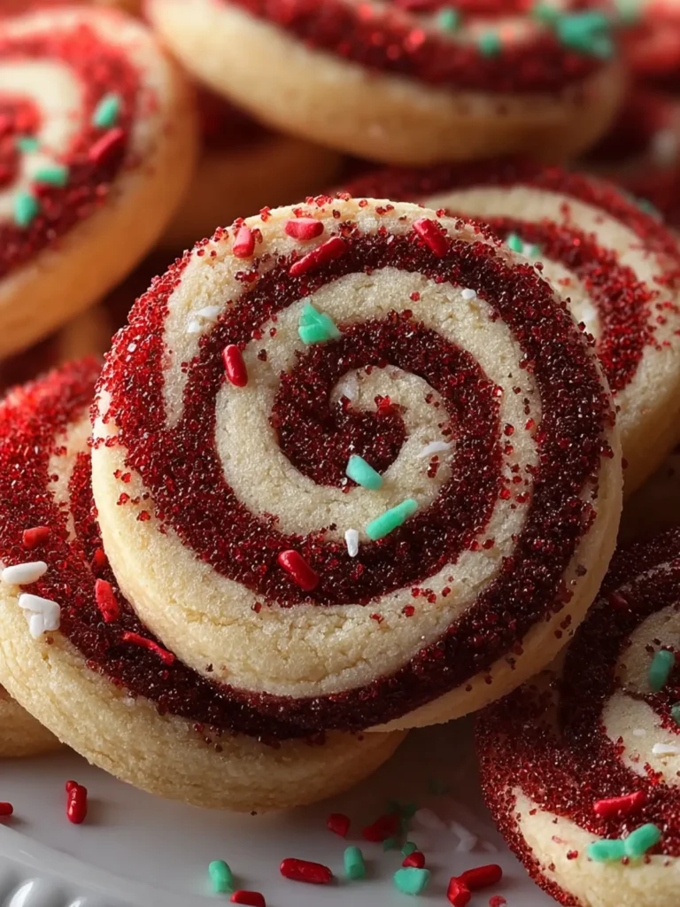Swirled Christmas Cookies First Image