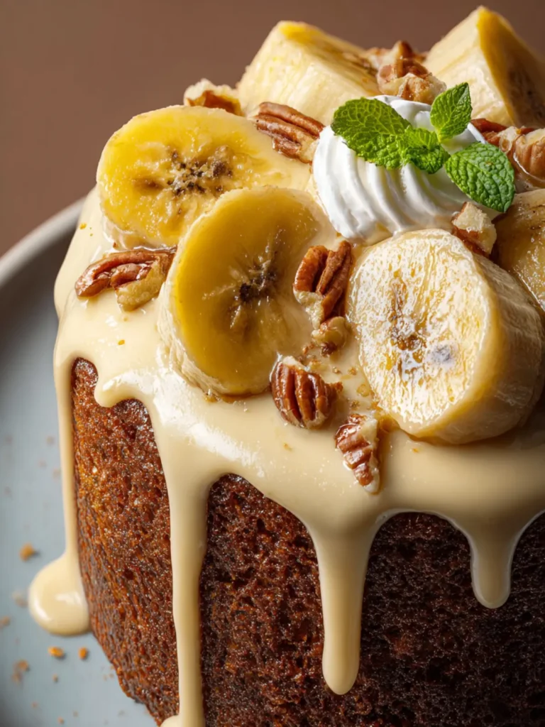 Indulge in Moist Banana Cake First Image