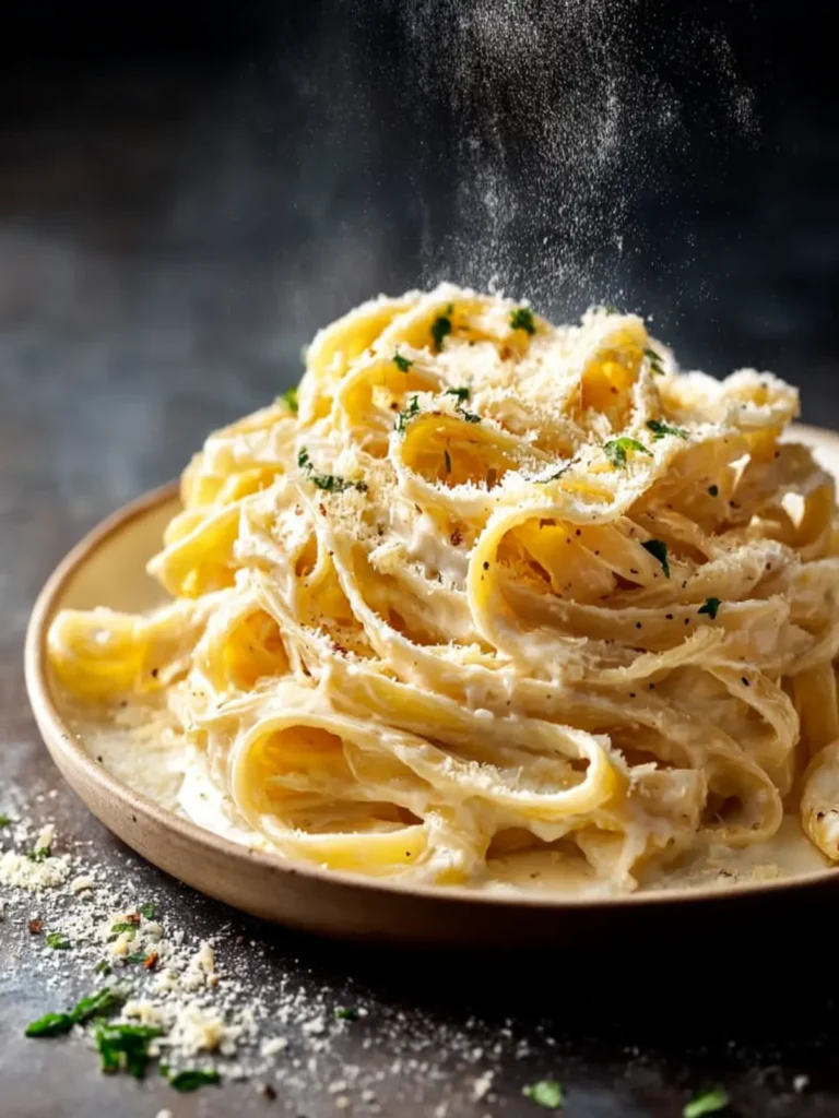 The Best Fettuccine Alfredo Recipe First Image