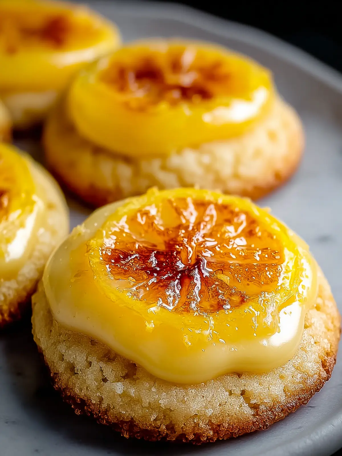 Irresistible Lemon Creme Brulee Cookies Recipe Delight First Image