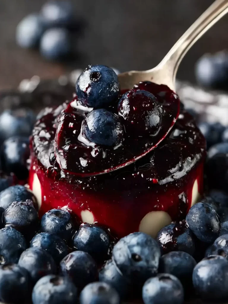 Homemade Blueberry Sauce First Image