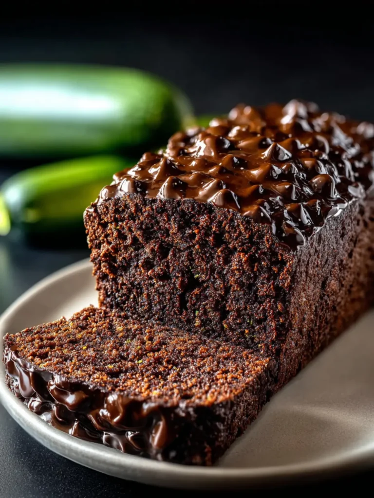 Chocolate Zucchini Bread First Image
