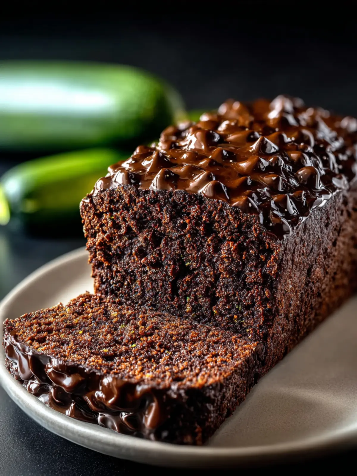 Chocolate Zucchini Bread First Image