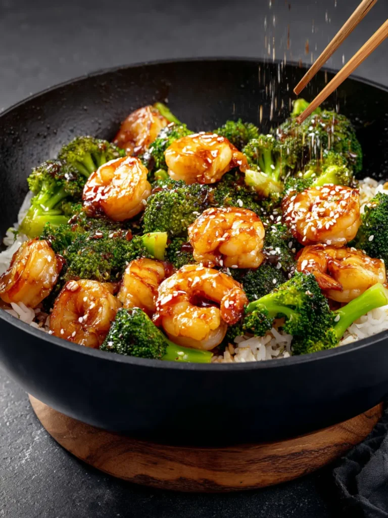 Shrimp & Broccoli Stir Fry First Image