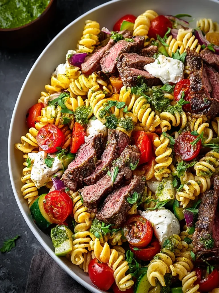 Steak Pasta Salad First Image