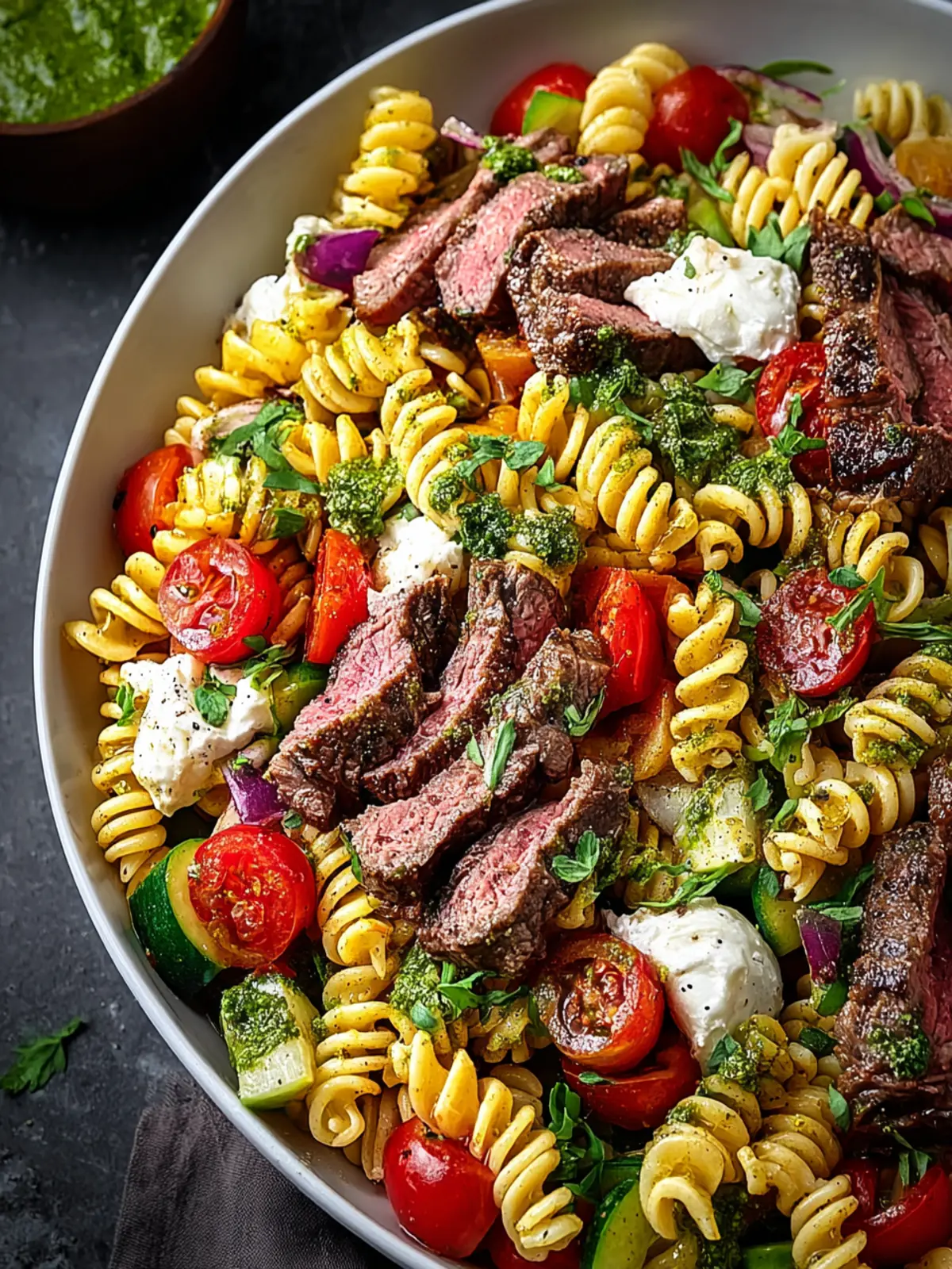 Steak Pasta Salad First Image