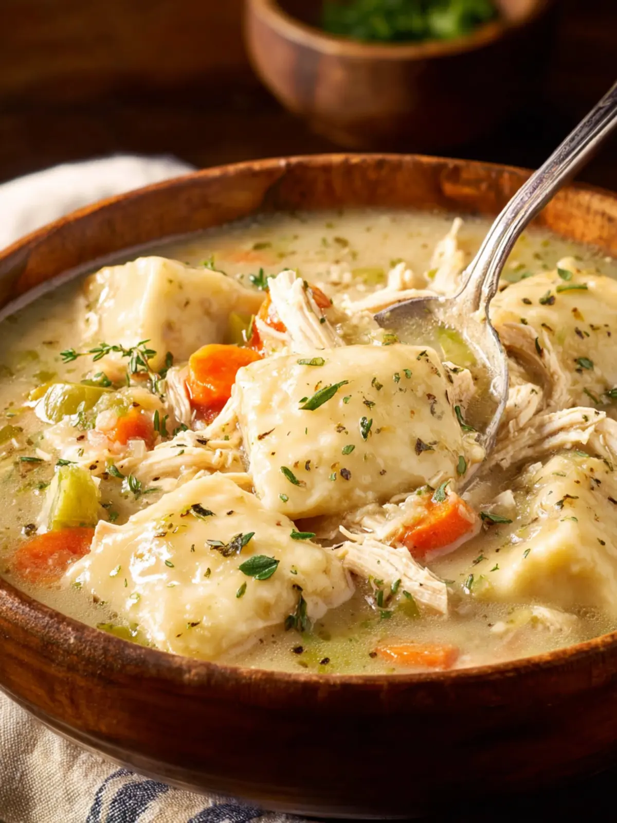 Cracker Barrel Chicken and Dumpling Soup First Image