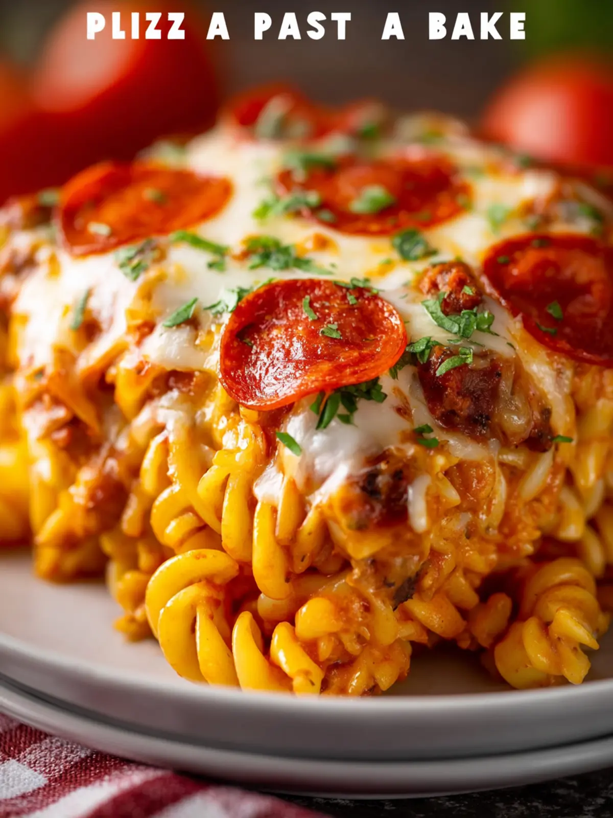 Pizza Pasta Bake First Image