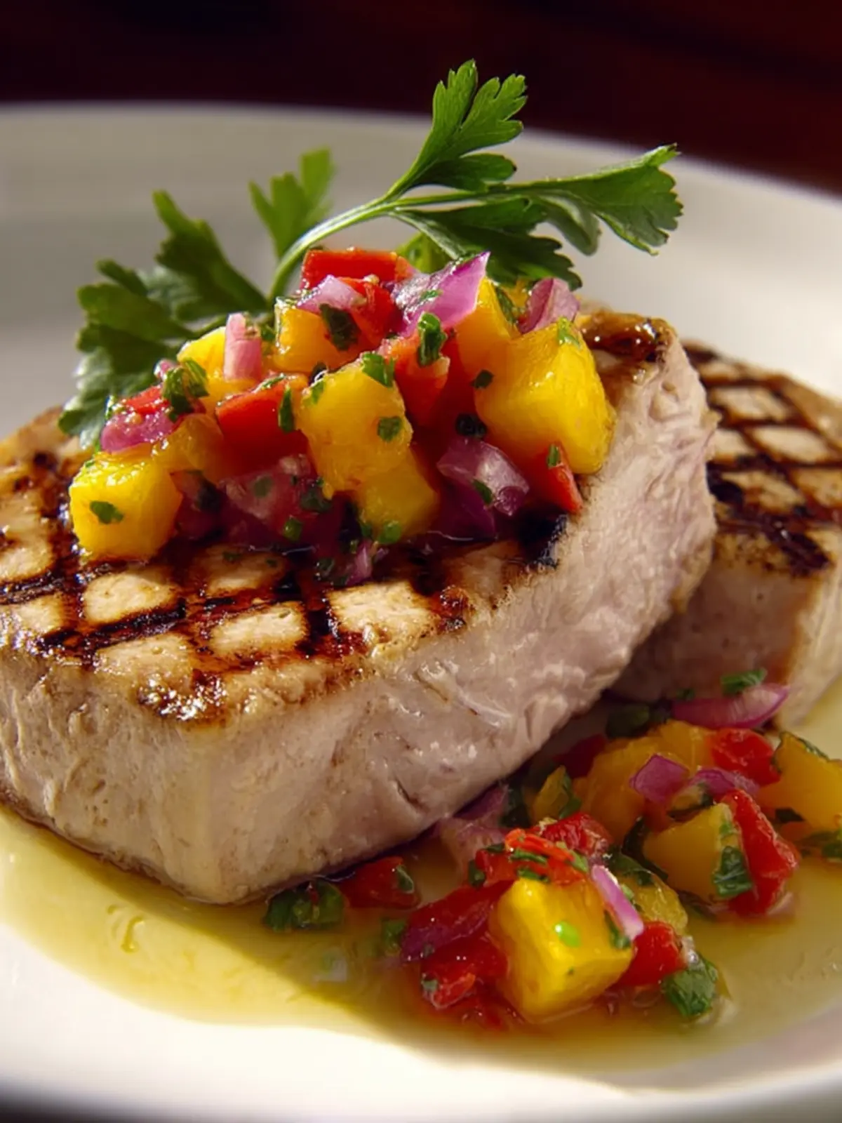 Swordfish with Citrus Salsa First Image