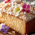 Coconut Loaf Cake Recipe First Image