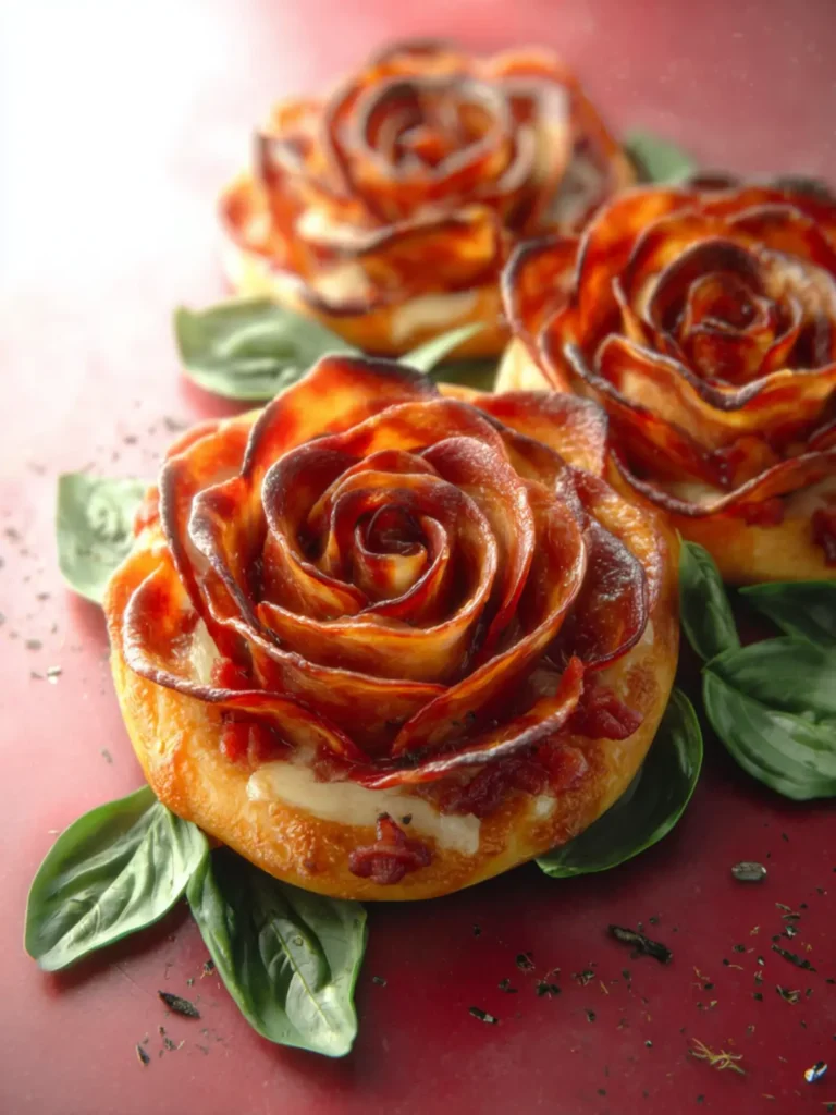 Valentine’s Day Pizza Roses First Image