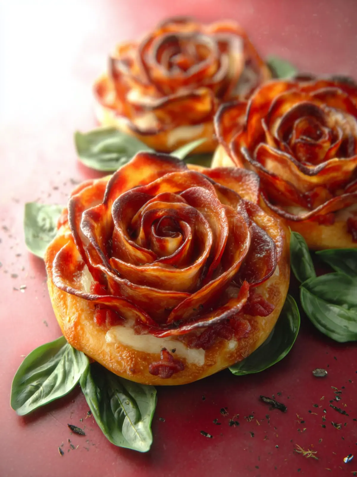 Valentine’s Day Pizza Roses First Image