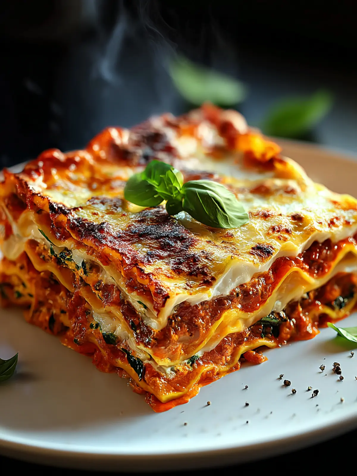 Delicious Protein Veggie Lasagna First Image