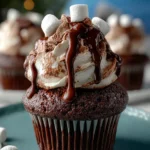 Hot Cocoa Cupcakes First Image