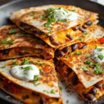 Black Bean Sweet Potato Quesadilla: Easy & Flavor-Packed Bake 9 Black Bean & Sweet Potato Quesadilla Bake Recipe First Image