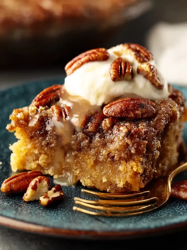 Pecan Pie Dump Cake First Image