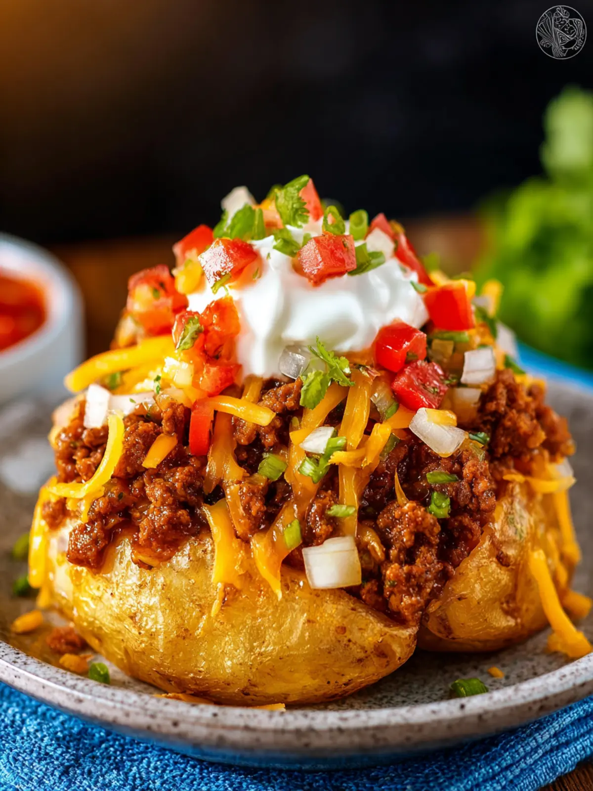 Cheesy Taco Potatoes First Image