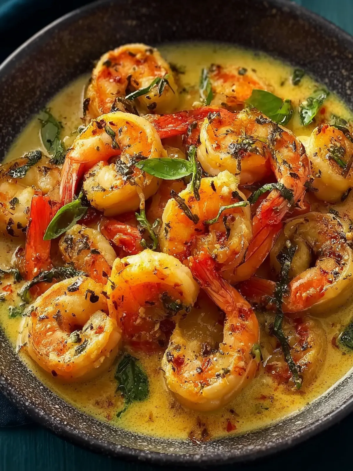 Shrimp with Garlic and Coconut Milk: A Creamy Indulgence 5 Shrimp with Garlic and Coconut Milk First Image