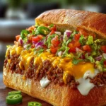 Mexican Chopped Cheese Sandwich First Image