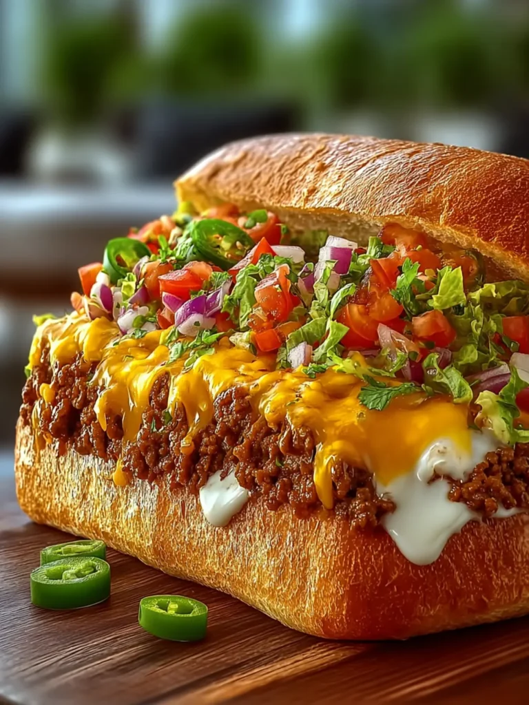 Mexican Chopped Cheese Sandwich First Image