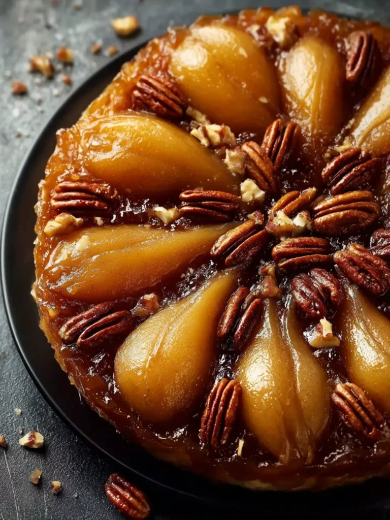 Pear Maple And Pecan Tarte Tatin First Image