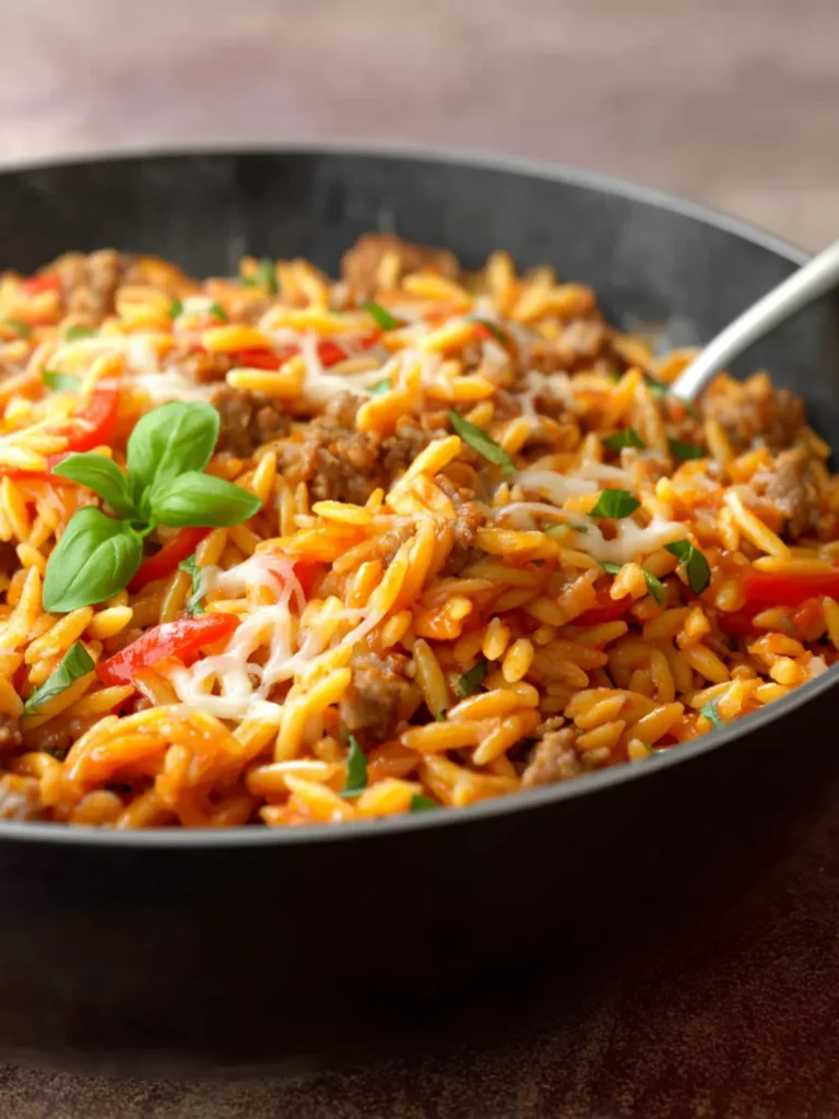 Ground Turkey Orzo First Image