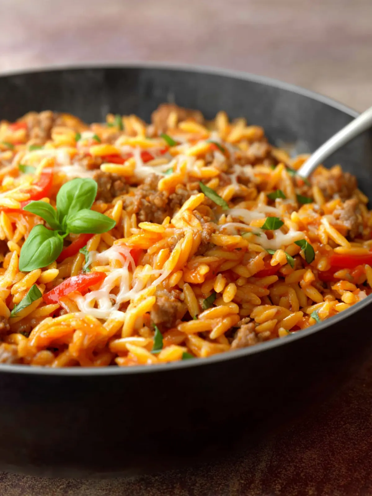Ground Turkey Orzo: A Cozy, Flavor-Packed Dinner Delight 5 Ground Turkey Orzo First Image