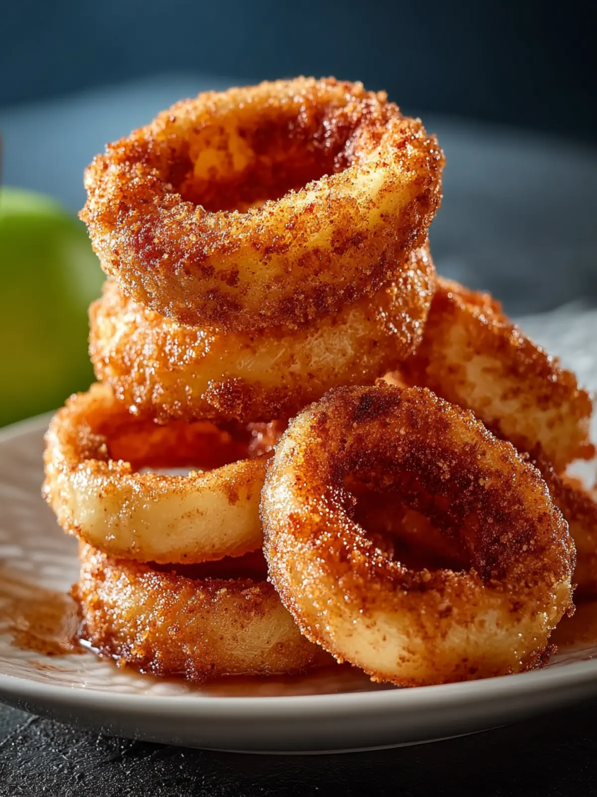 Air Fryer Cinnamon Apple Rings First Image