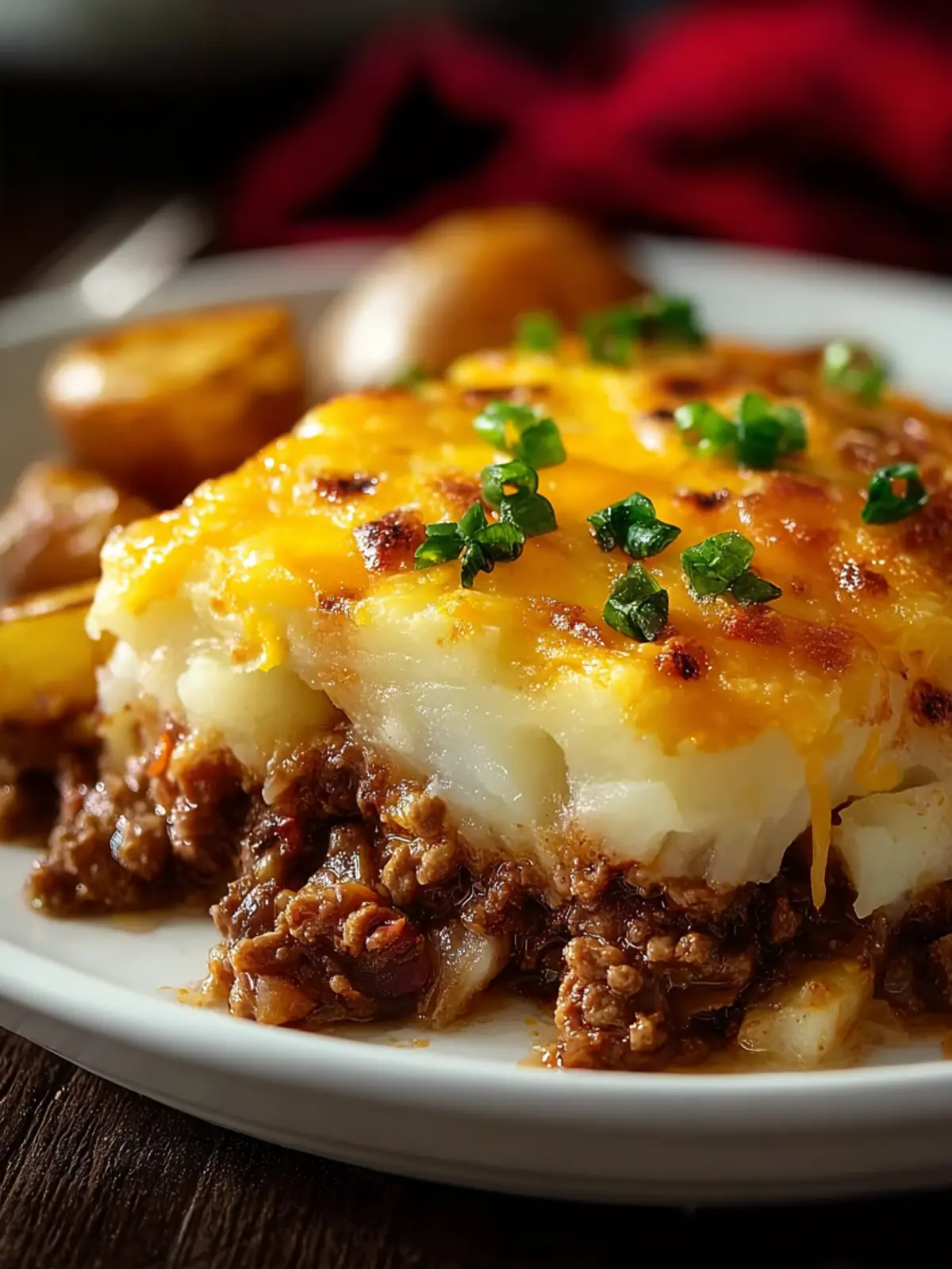 Ground Beef Potato Casserole: Easy Comfort Food Delight 8