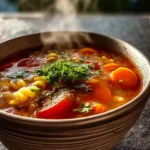 Vegan Italian Penicillin Soup First Image