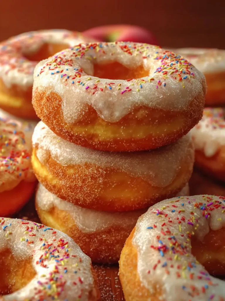 Baked Apple Donuts First Image