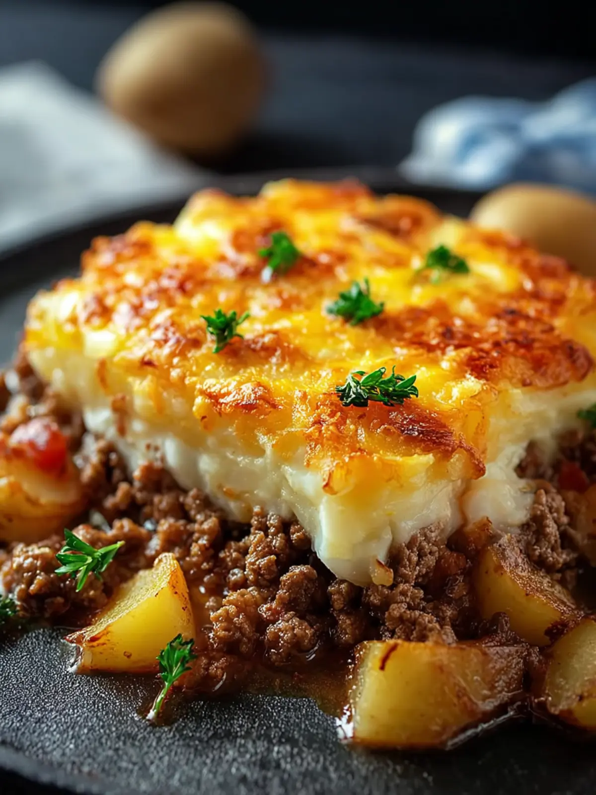 Ground Beef Potato Casserole: Easy Comfort Food Delight 5 Ground Beef Potato Casserole First Image