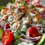 Greek Chicken Tzatziki Salad First Image