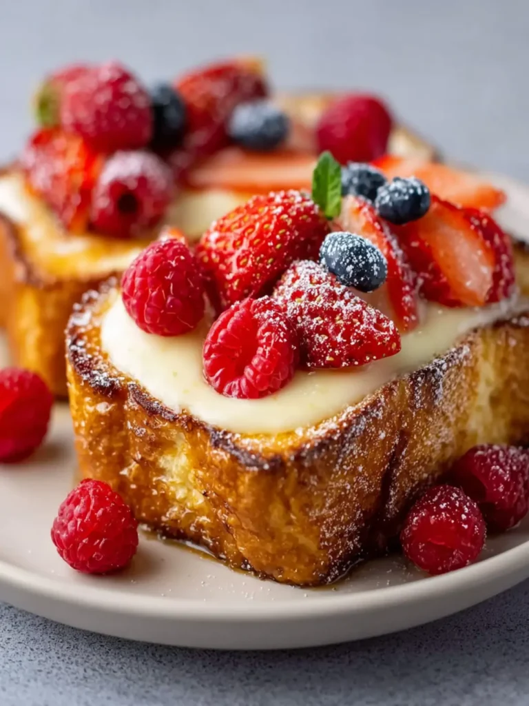 Air Fryer Yogurt Custard Toast First Image