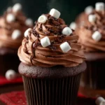 Hot Cocoa Cupcakes First Image