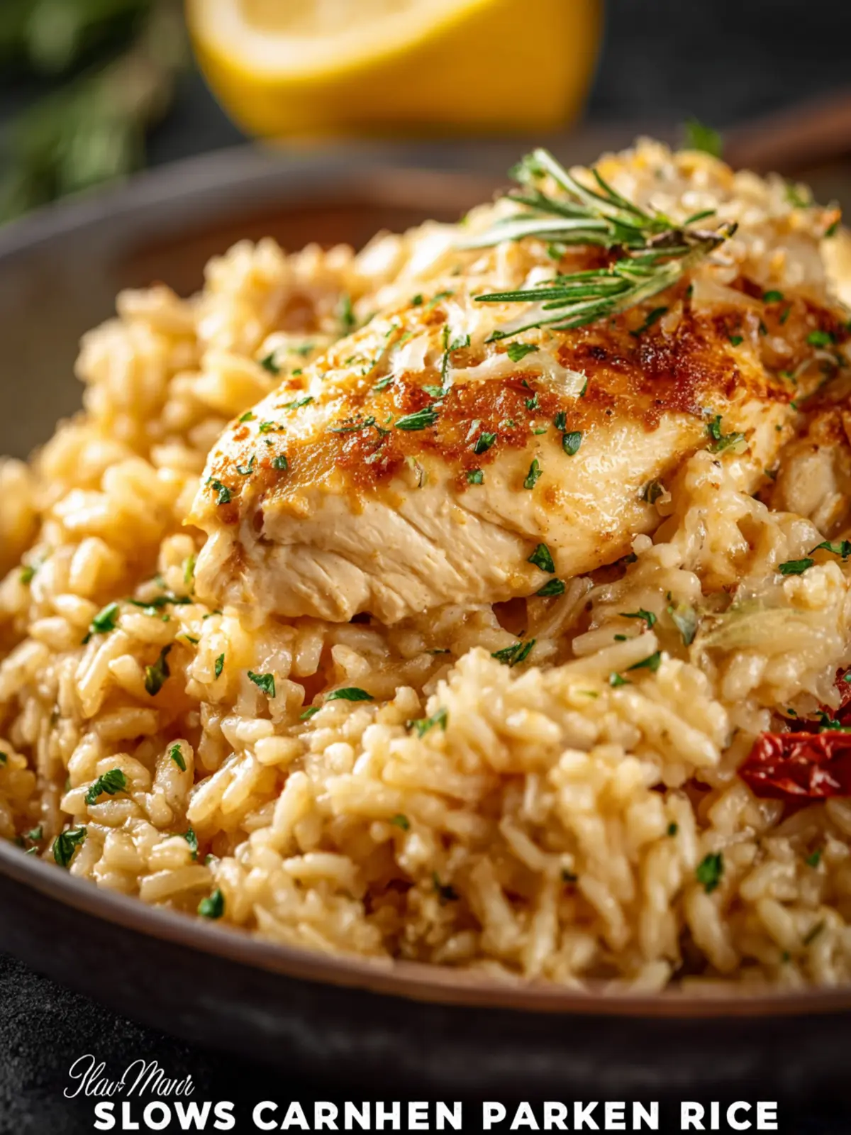 Slow Cooker Parmesan Chicken & Rice: Easy & Irresistibly Creamy! 7