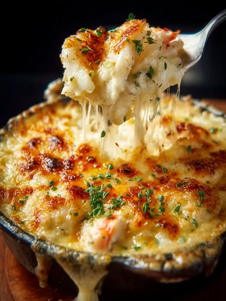 Cheesy Jumbo Lump Crab Au Gratin First Image