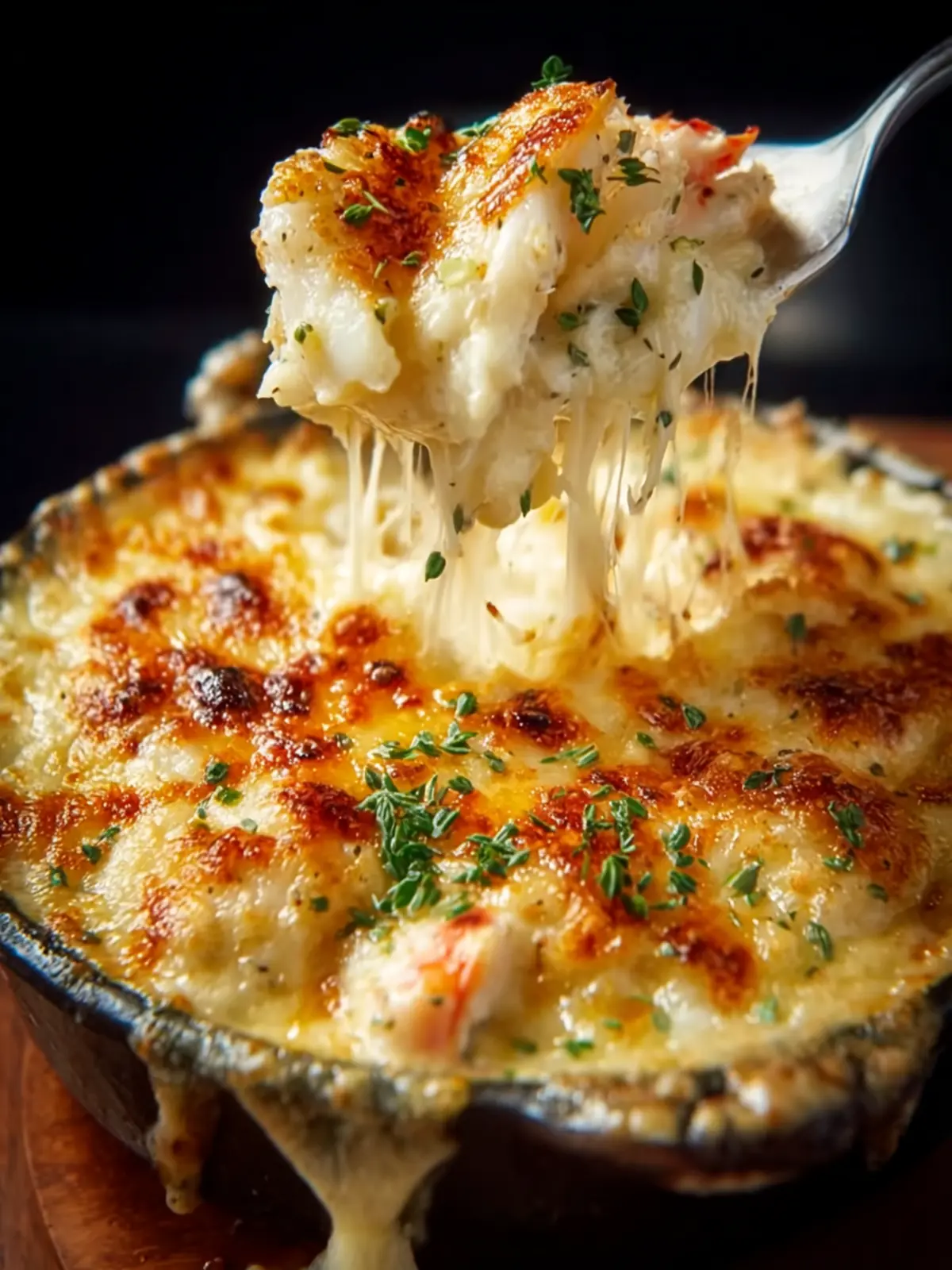 Cheesy Jumbo Lump Crab Au Gratin First Image