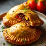 Jamaican Beef Pot Roast Hand Pies with Flaky Pastry First Image