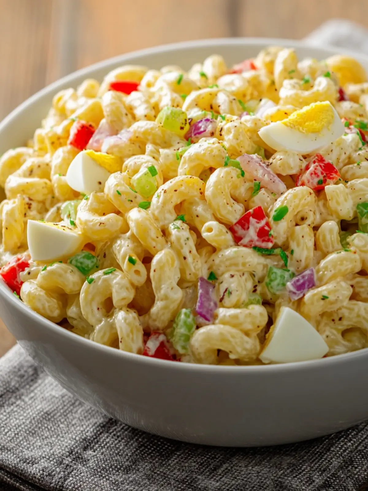 Creamy and Old Fashioned Classic Southern Macaroni Salad Magic 8