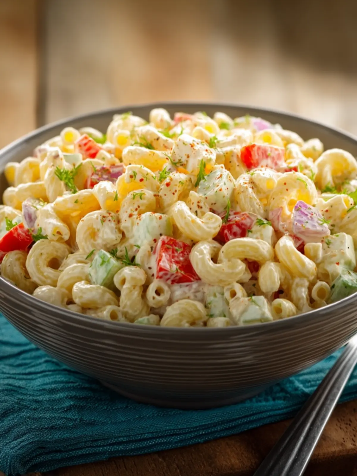 Creamy and Old Fashioned Classic Southern Macaroni Salad Magic 7